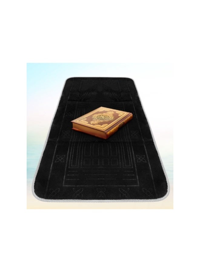 أكاليكس سجادة صلاة قابلة للطي مع مسند ظهر، كرسي تأمل قابل للطي مع حقيبة تخزين لسهولة السفر، مثالية للراحة والصلاة مع العائلة والأصدقاء في رمضان والعيد، هدية للمسلمين - Image 2